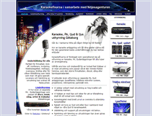 Tablet Screenshot of karaokefixarna.se